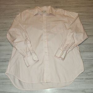 Banana Republic Classic Fit Long Sleeve Button Up Shirt Men's Size Large 16.5 L2